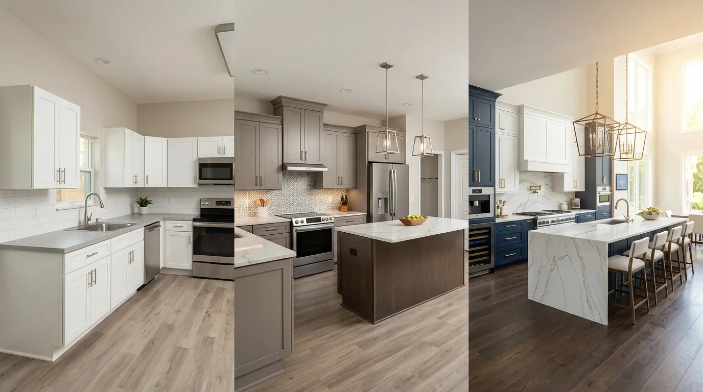 Average kitchen remodel cost in Tampa – budget, mid-range, luxury tiers