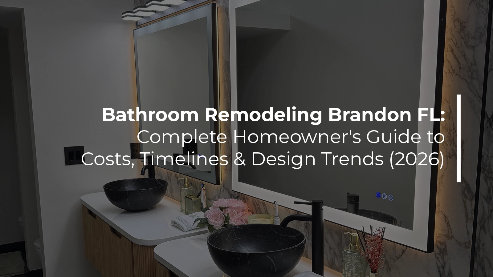 Bathroom remodeling Odessa FL complete homeowner's guide to costs timelines and design trends 2026 by Renov8 Plus