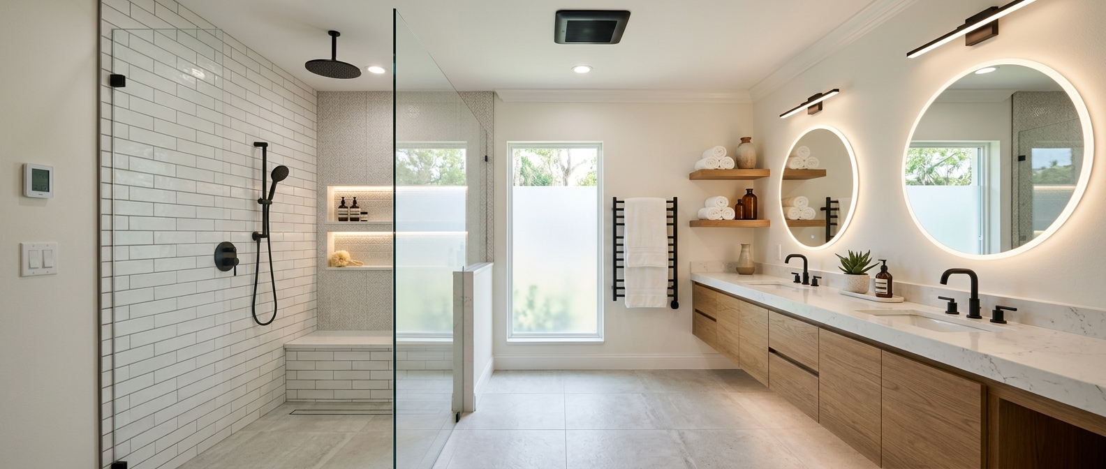 South Tampa specific bathroom remodeling considerations Hyde Park Davis Islands Palma Ceia
