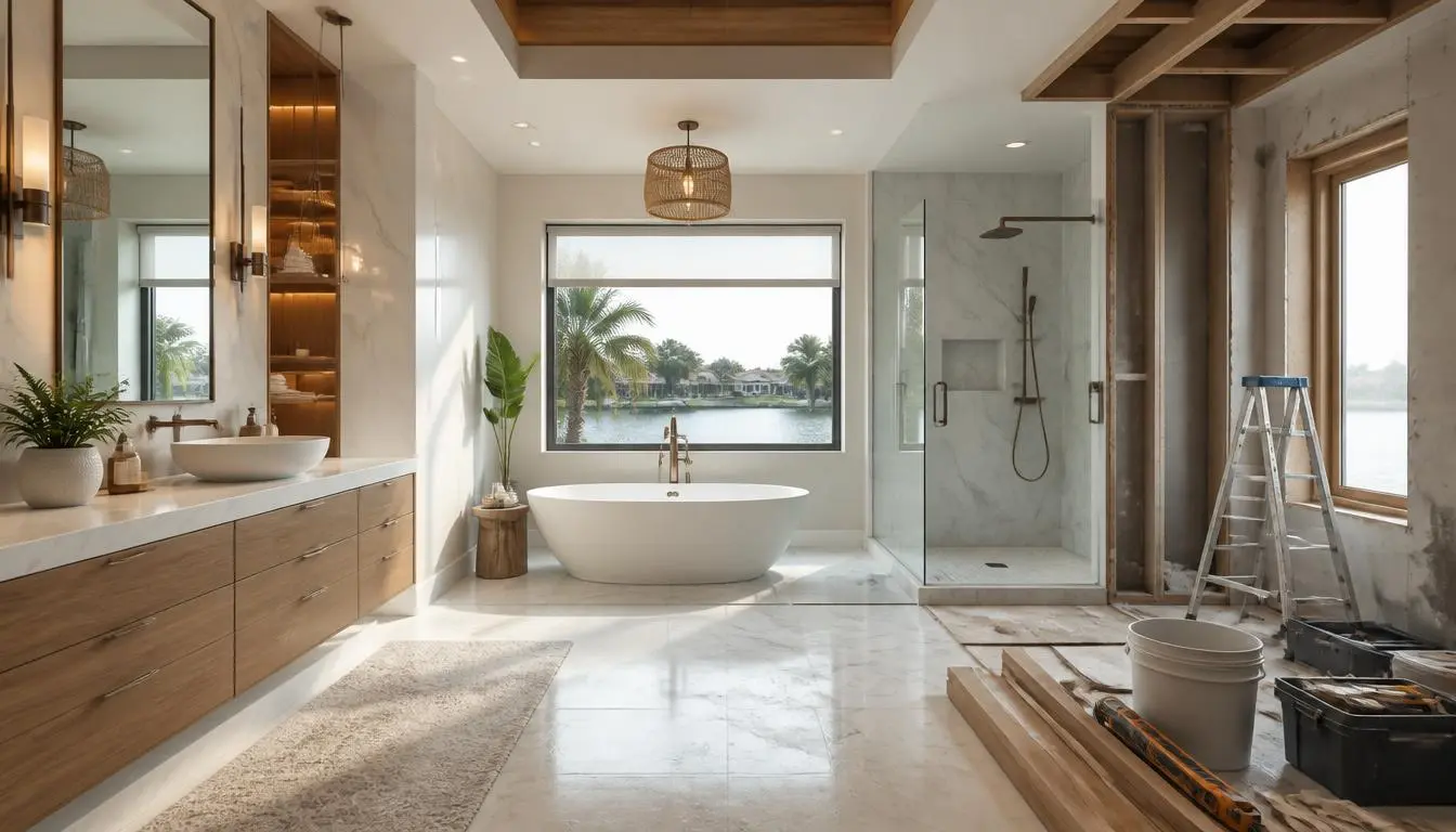 Average bathroom remodel timelines in Tampa FL