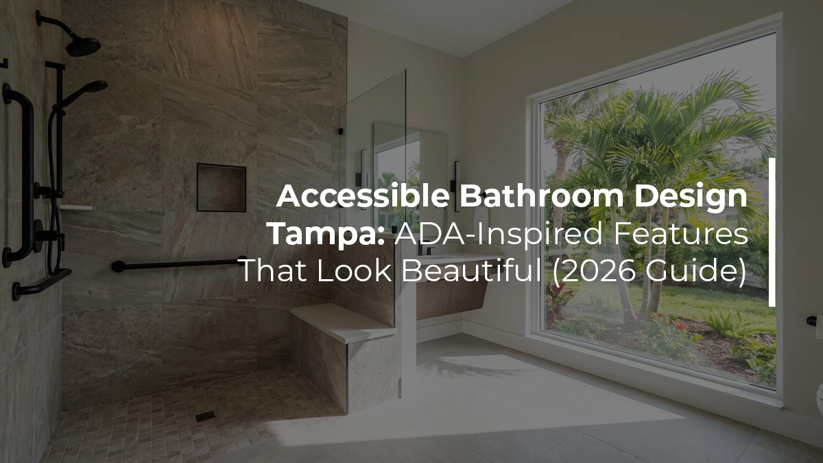 Accessible bathroom design Tampa ADA-inspired features that look beautiful by Renov8 Plus