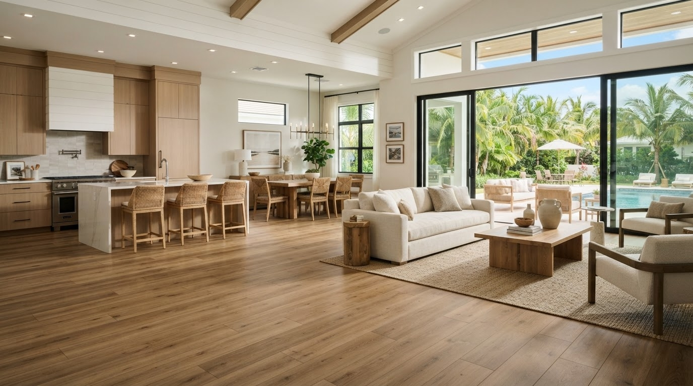 What is luxury vinyl plank LVP flooring