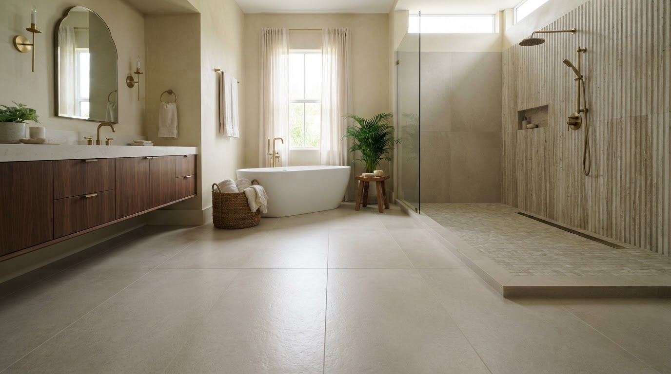Why bathroom flooring in Tampa needs special consideration