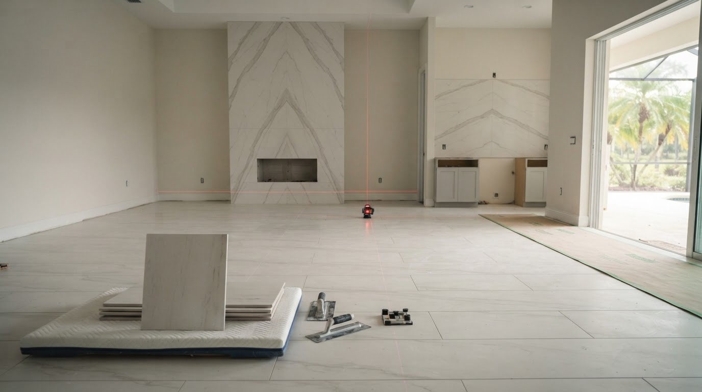 How to choose a large format tile contractor in Tampa