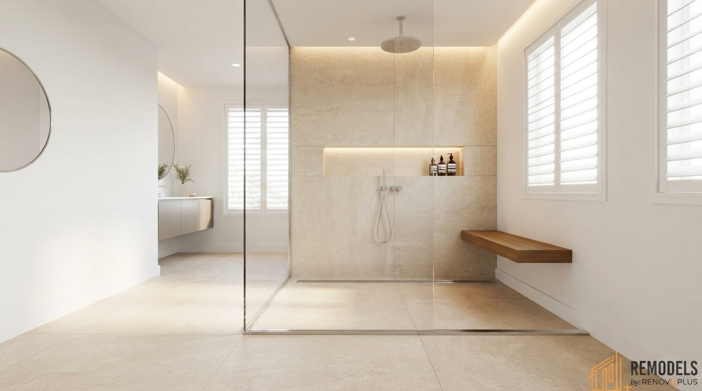 Curbless shower options