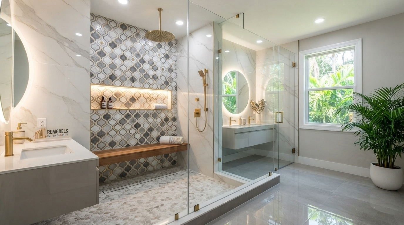 Best materials for walk-in showers