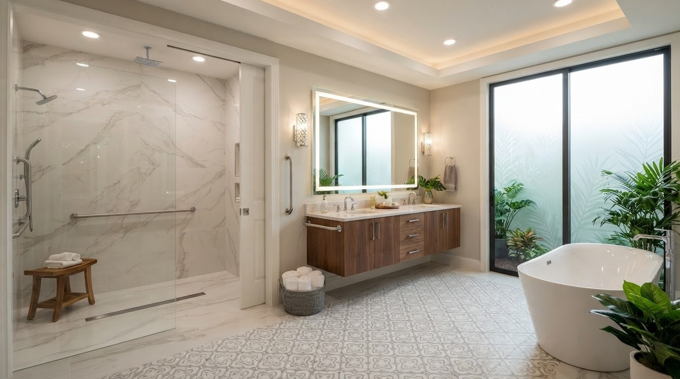 Understanding accessible vs ADA bathroom design