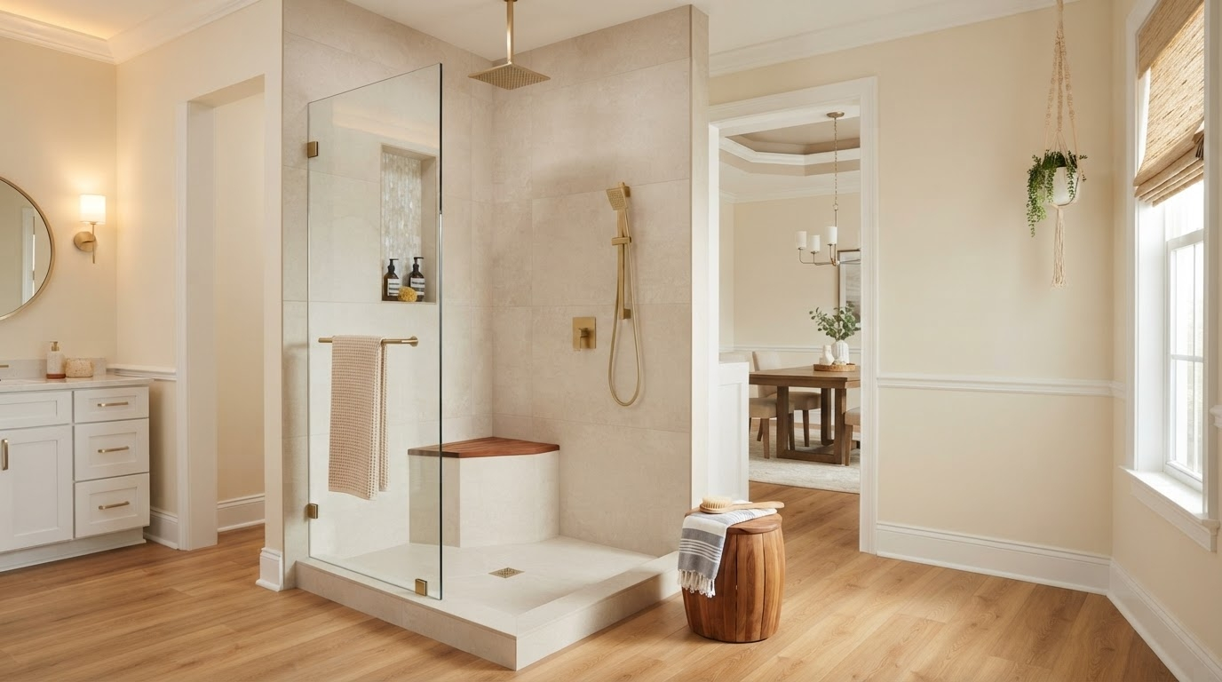 How much does a walk-in shower cost in Tampa