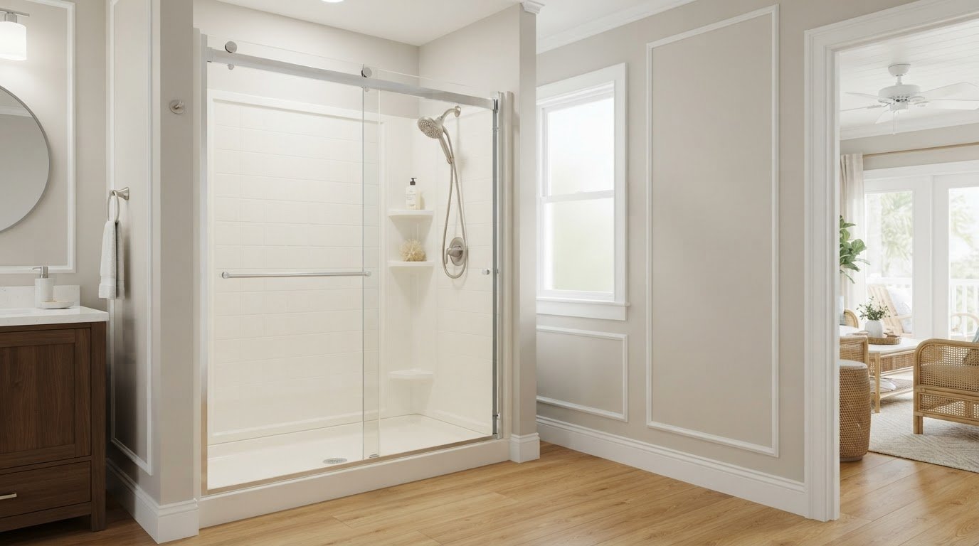 Luxury walk-in shower ideas for Tampa homes