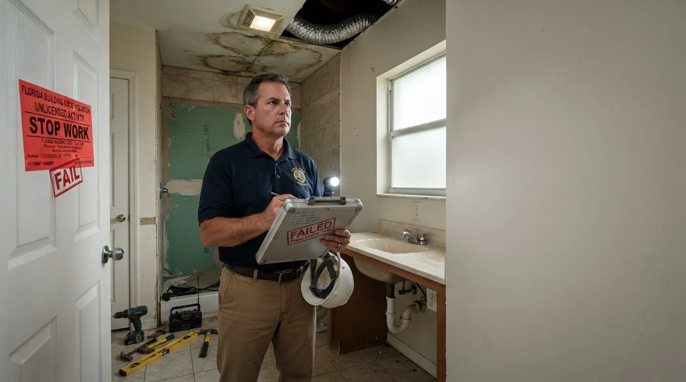 What is an unlicensed contractor in Florida