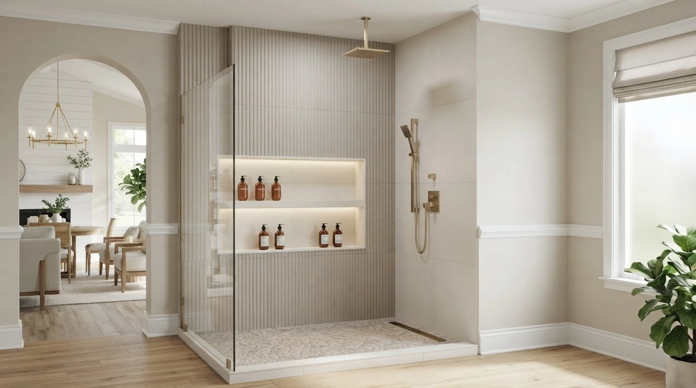 Shower niche dimensions and sizing