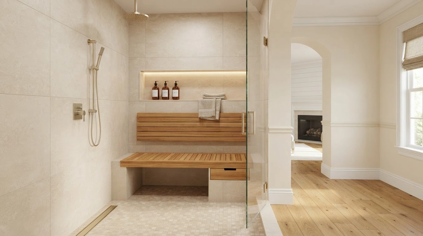 What is a shower niche